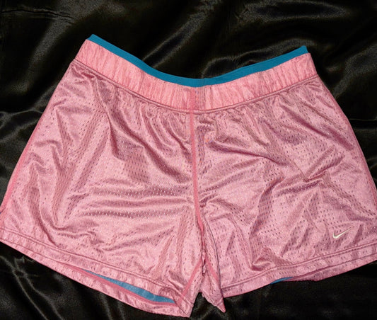 Bubble gum Nike shorts